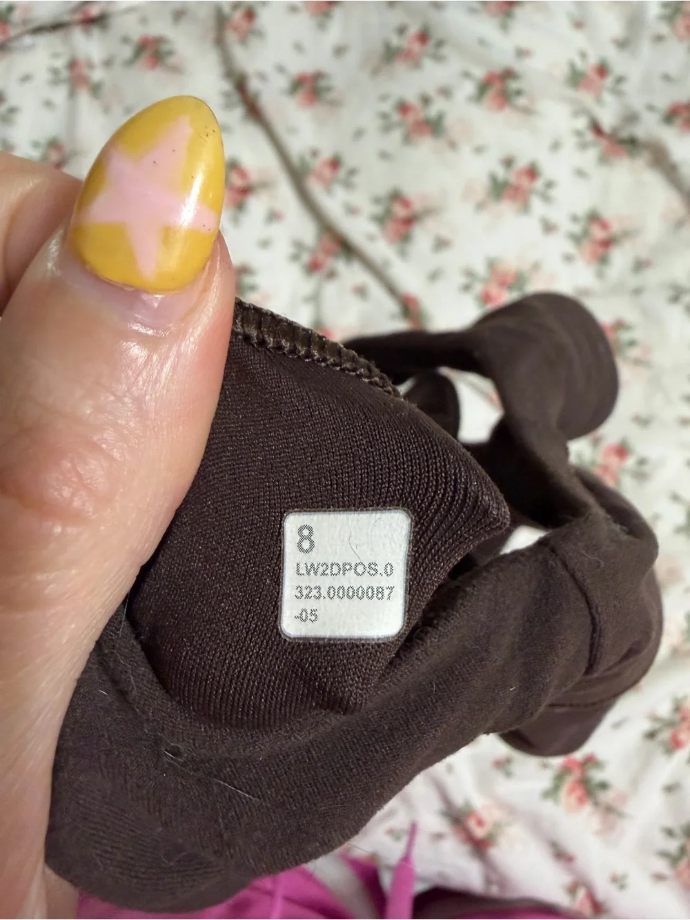 lululemon athletica Wireless V-Neck Bralette in Dark Brown